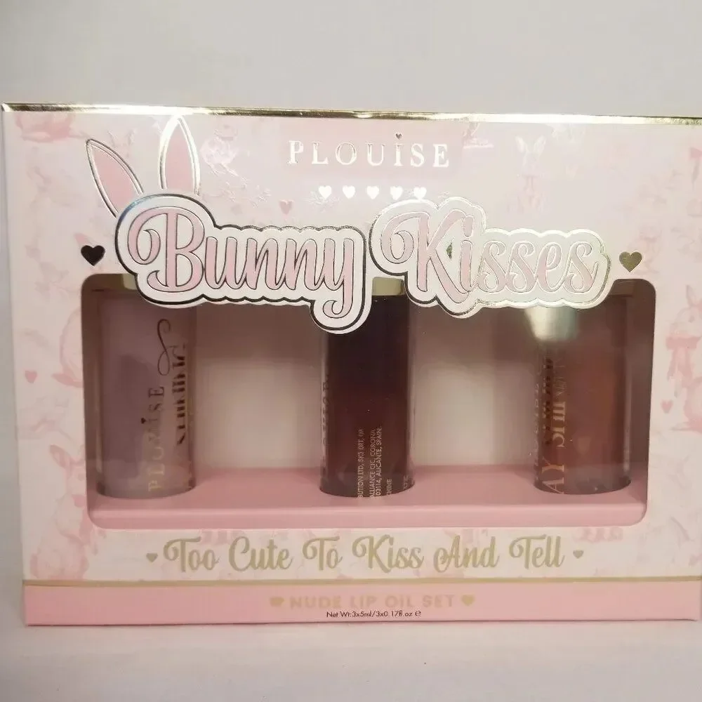 P.Louise - Bunny Kisses – Stay Shining Lip Oil Trio
